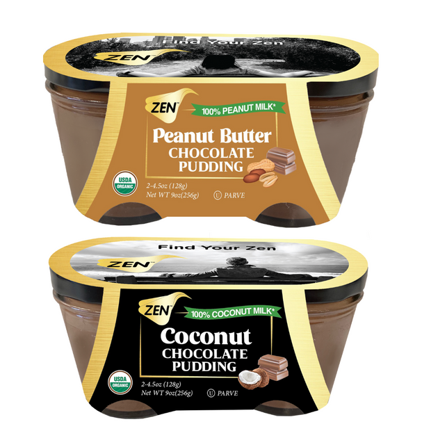 Zen Chocolate Peanut Butter Pudding