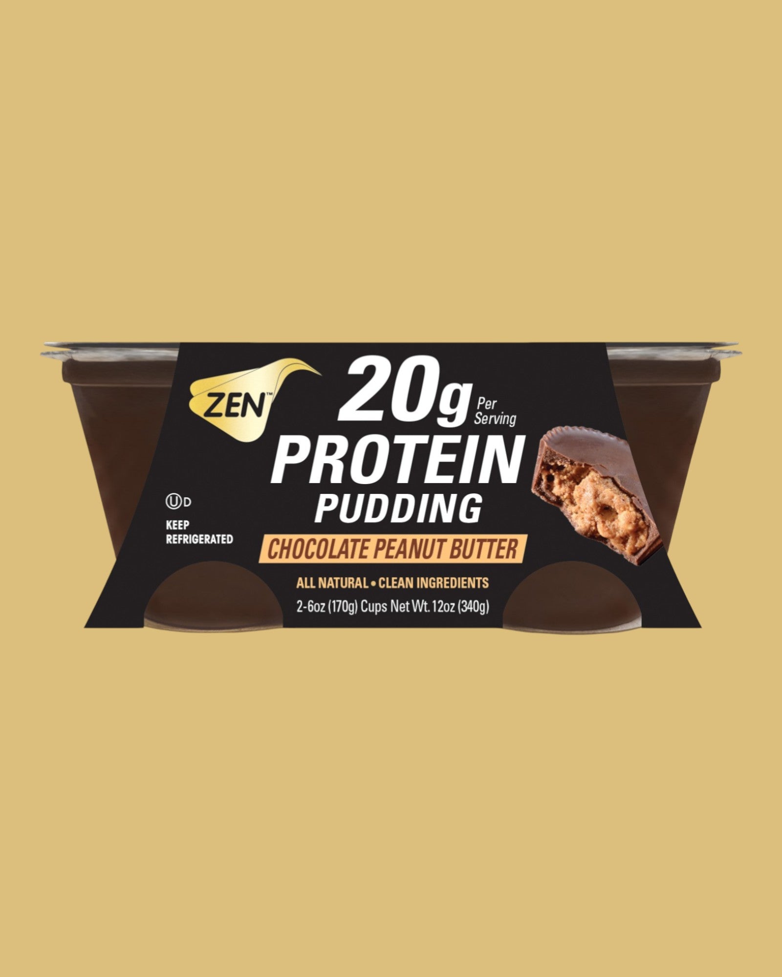 Chocolate Peanut Butter Protein Pudding