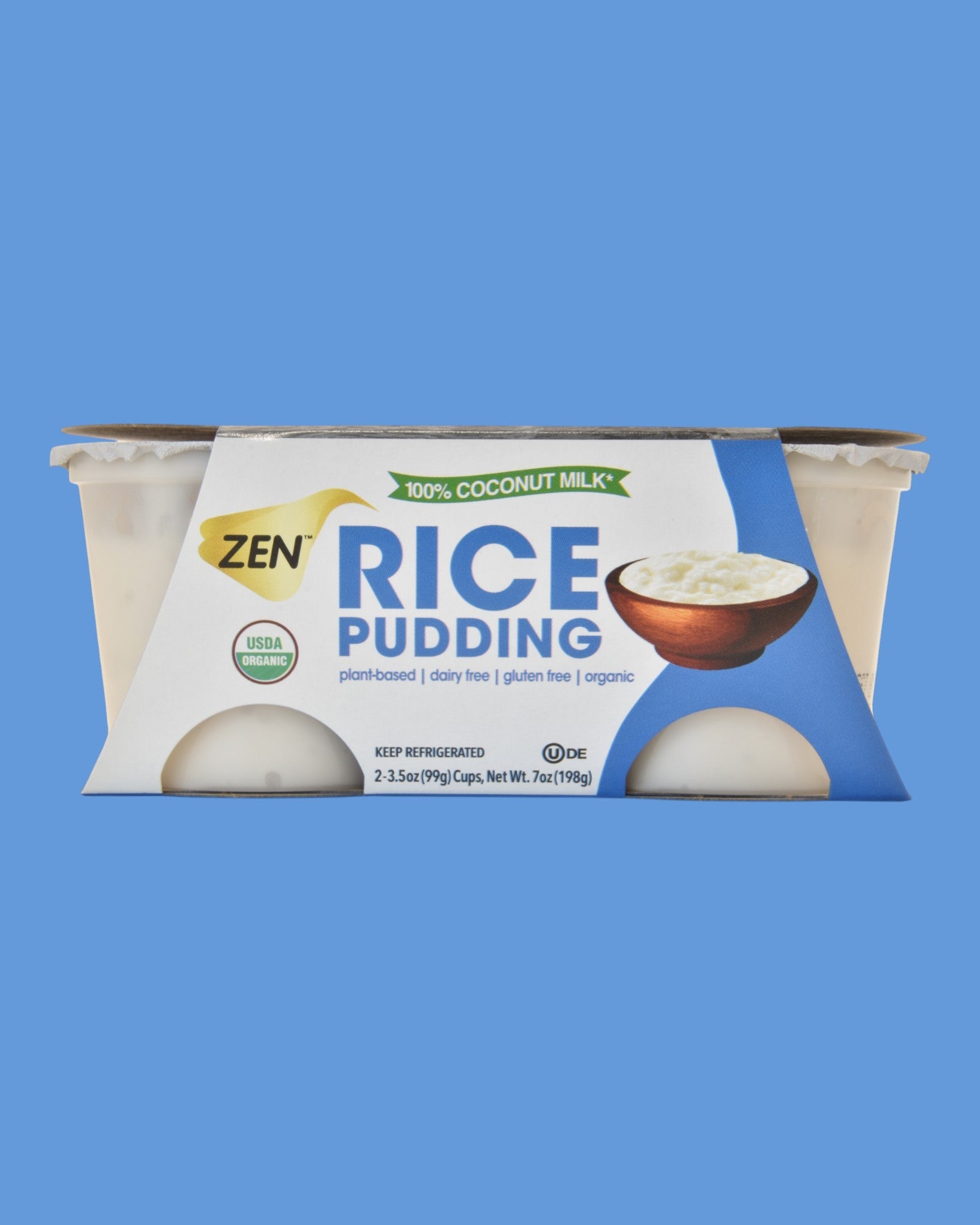 Zen Rice Pudding Cups – Creamy, Ready-to-Eat Snack