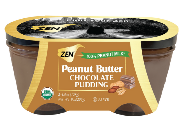 Zen Chocolate Peanut Butter Pudding