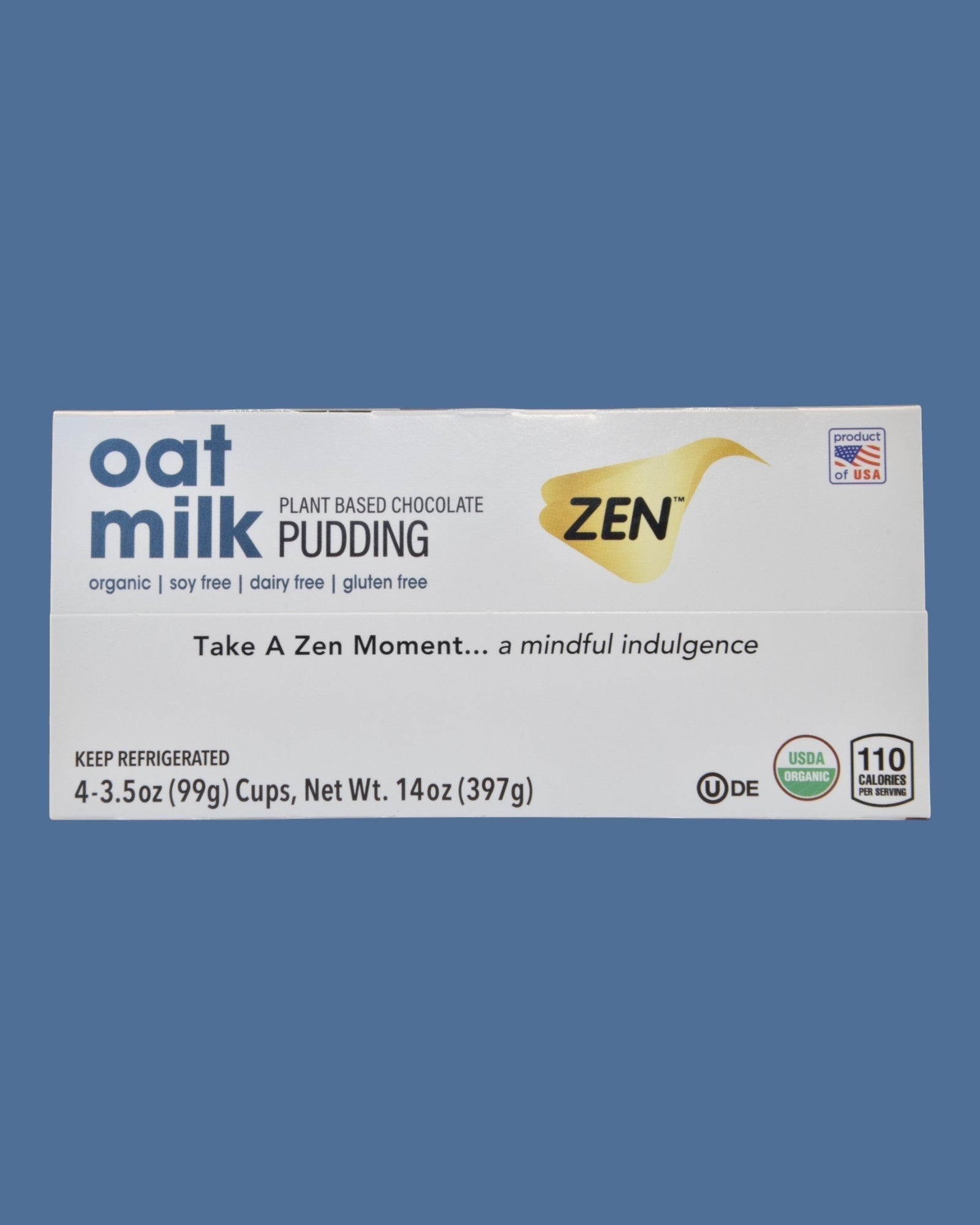 Oat Milk Pudding - Zen | Creamy Plant-Based Dessert
